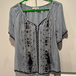 Moon & Meadow Beaded Top L